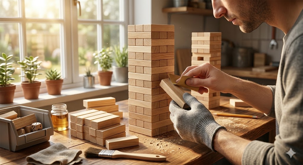jenga maintenance wood