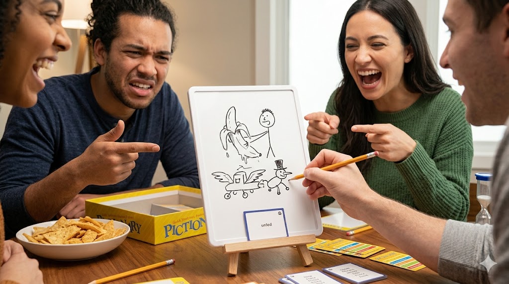 pictionary tegne regler guide