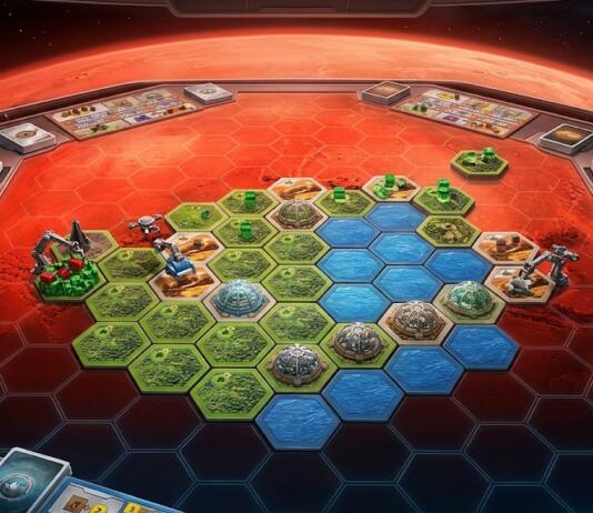 terraforming mars gameplay setup
